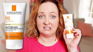 LA ROCHEPOSAY Anthelios Gentle Mineral SPF50 Sunscreen WEAR TEST amp REVIEW [upl. by Zachary]