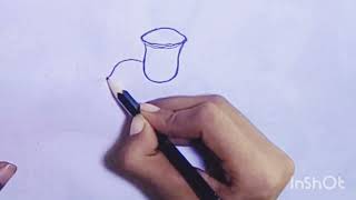 Drawing tutorialHow to Draw Lilly flower Easy Pencil Drawing [upl. by Nafis]