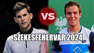 Dominic Thiem vs Daniel Michalski SZEKESFEHERVAR 2024 Highlights [upl. by Rinaldo501]