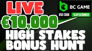 OPENING 28 HIGH STAKE BONUSES LIVE 10000 BONUS HUNT  SUBSCRIBE  Big Win Online Slots Stream [upl. by Wilhelmine418]