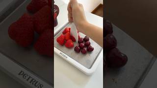 Make frozen yogurt with me asmr food asmrfood yogurt healthyfood satisfying shorts [upl. by Elleiad841]