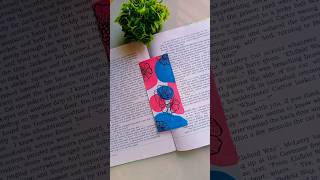 Easy boho bookmark painting💙🌸boho bookmark painting art shorts youtubeshorts [upl. by Kciremed]