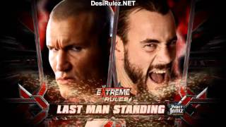 WWE Extreme rules 2011 Match Card HD [upl. by Annadroj]