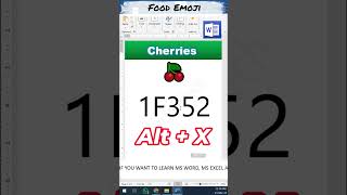 Cherries world msword mswordexcel mswordexcelpowerpoint computergkknowledge exceltips [upl. by Goggin222]