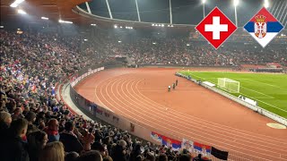 Switzerland vs Serbia  quotBože Pravdequot in Zurich  15112024 [upl. by Melnick]