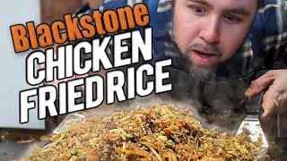 Mastering Chicken Fried Rice on a Blackstone Griddle [upl. by Ahseet]