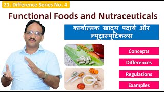 Difference between Functional Foods and Nutraceuticals  Dangers of Nutraceuticals  SK Sharma [upl. by Nylssej]