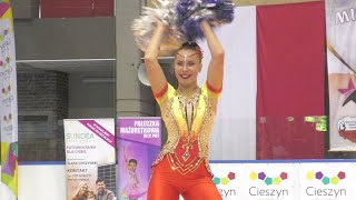 Majorettes RUTKA DANCE STUDIO  Nędza  Mażoretki pompon solo senior  Cieszyn 2023 [upl. by Norraj]