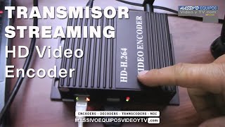 😎 Transmisor Streaming HD Video Encoder [upl. by Xavler148]