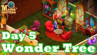 Manor Matters Wonder Tree Day 5 Complete New Island Isle HD Walkthrough Movie  GameGo Game  IOS [upl. by Nevak]