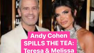 Andy says THIS about Teresa amp Melissa at WWHL party last week [upl. by Shiff665]