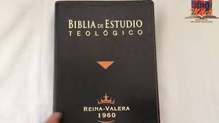 BIBLIA DE ESTUDIO TEOLÓGICO  RESEÑA [upl. by Irakab950]