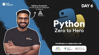 Day 6  Building a Project  Python Zero to Hero 5 Days [upl. by Osterhus]