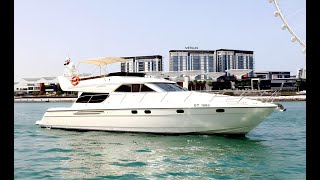 Princess 60ft18m 20 Person capacity  Flame Yachting Luxury Yacht charter in dubai [upl. by Castorina15]