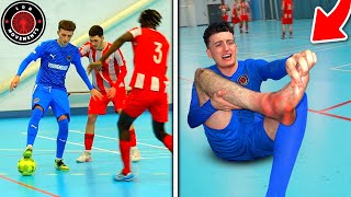 I Played in a PRO FUTSAL MATCH amp It Was PAINFUL Football Skills amp Goals [upl. by Annais]