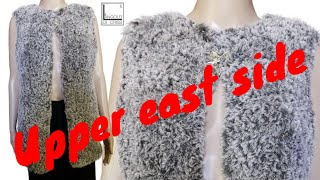 TUTORIAL Gilet donna alluncinetto quotUpper east Sidequot [upl. by Anegue973]