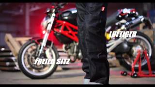 4SR  For Street Racing  4SR Motorrad Jeans VS herkömmliche Motorrad Jeans [upl. by Ameehs]