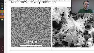 Why do dendrites form in metal alloys [upl. by Ahsirtap253]