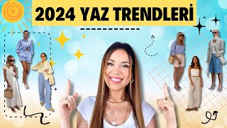 2024 YAZ TRENDLERİ 🤯 Bu sezonun öne çıkan modelleri  Günlük Stil önerileri✅ [upl. by Lenahc]