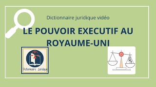 POUVOIR EXÉCUTIF AU ROYAUMEUNI 🇬🇧 🔤 CRFPA [upl. by Eendys]