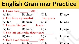 English Grammar Practice For ALL Exams [upl. by Darach876]