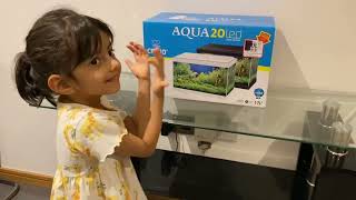 Setting Up Ciano Aqua 20 17L Aquarium [upl. by Gladstone775]