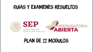 Guias y examenes resueltos Prepa abierta 22 modulos nuples Link en descripcion [upl. by Husein]