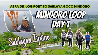 MINDORO LOOPSABLAYAN ZIPLINE DAY 1 [upl. by Agace]