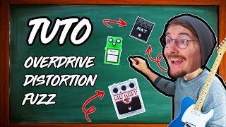 Cest quoi la différence entre overdrive  distorsion et fuzz  POYO TUTO 1 [upl. by Lepper221]