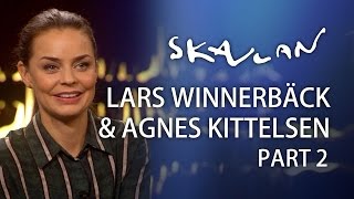 Lars Winnerbäck amp Agnes Kittelsen  Part 2  SVTNRKSkavlan [upl. by Golda835]