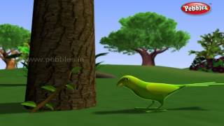 Lazy Parrots  ગુજરાતી વાર્તાઓ  3D Moral Stories For Kids in Gujarati  Animal Stories in Gujarati [upl. by Dazraf]