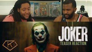 Joker Teaser Trailer Reaction [upl. by Ynej]