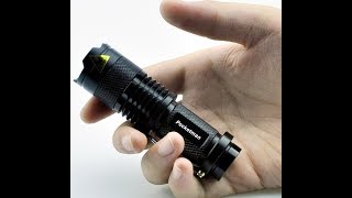 Pocketman Senter LED 2000 Lumens Waterproof [upl. by Verdha516]