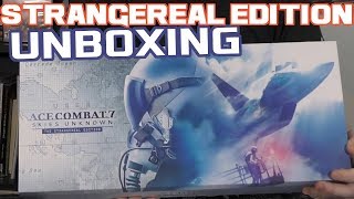 UNBOXING  Ace Combat 7 Strangereal Edition Collector’s Edition [upl. by Nossila728]