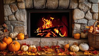 Rustic 4K Fireplace Ambience Real Crackling Fire Sounds for Relaxation Calm Mind [upl. by Edahc671]