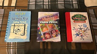 Three Different Editions of Diary of a Wimpy Kid Cabin Fever [upl. by Dlarej983]