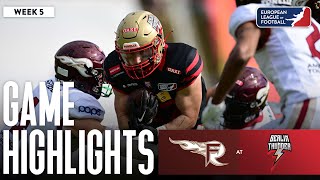 Rhein Fire  Berlin Thunder  Game Highlights  Week 5 [upl. by Faria]