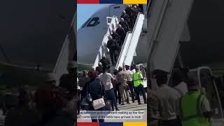 400 Kenyan troops arrive in Haiti [upl. by Lavena]