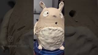 Totoro ❤️❤️❤️ceramics [upl. by Nnyled]