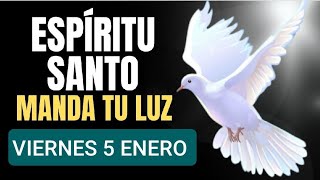 🔥 ORACIÓN FUERTE AL ESPÍRITU SANTO VIERNES 5 DE ENERO 2023 🔥 [upl. by Parrisch]