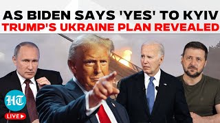 Trump LIVE  Donald Trumps Peace Plan Revealed As Biden Allows Ukraine LongRange Strikes On Russia [upl. by Oswald]