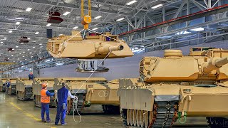 Inside Factory Rebuilding US Army’s Massive M1 Abrams [upl. by Goulette]