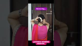 Saree day DIVISHA WOMENS HOSPITAL motherhood pregnancycare [upl. by Chlores]