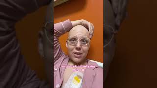 Day 1 of stem cell transplant therapy [upl. by Allison]