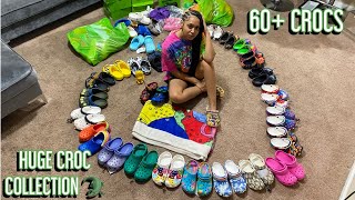 MY HUGE CROCS COLLECTION [upl. by Koerlin]