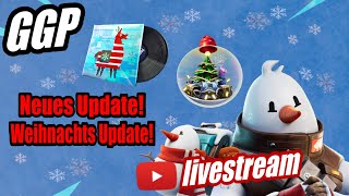 Weihnachts Update  Bald Snowdown Event  Fortnite Update 1510  Fortnite Live [upl. by Elkcim]