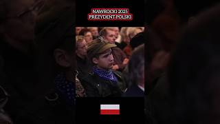 NAWROCKI 2025 PREZYDENT POLSKI polish shortvideo poland [upl. by Olivie]