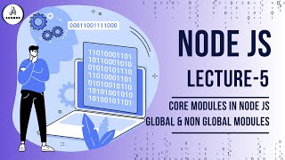 Core Modules in Nodejs Global vs NonGlobal Modules Explained  Lecture 5 [upl. by Annekcm390]