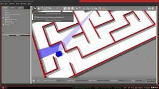 Gazebo Maze Solving Robot Full Solve [upl. by Apollus]