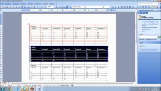 Tutorial  Creare un calendario con Word [upl. by Chris986]